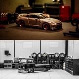  Phụ kiện độ bánh cho xe mô hình Carlomo Wheels S-Class kích thước 9,5mm bằng kim loại tỉ lệ 1:64 Carlomo S0 