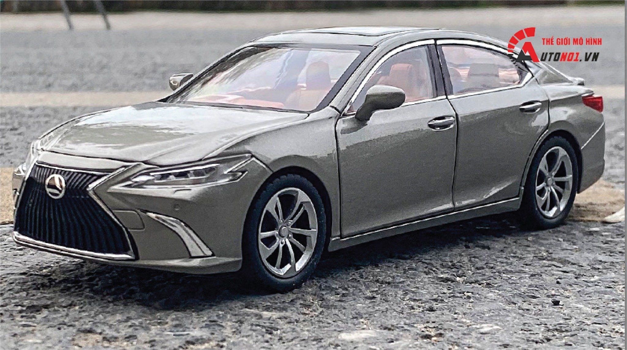  Mô hình xe Lexus Es300 full open 1:24 Jin Lifang OT411 