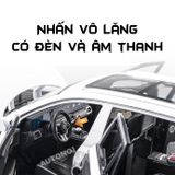  Mô hình xe Hongqi\Hồng Kỳ E-HS9 full open có đèn có âm thanh tỉ lệ 1:24 Chezhi OT439 