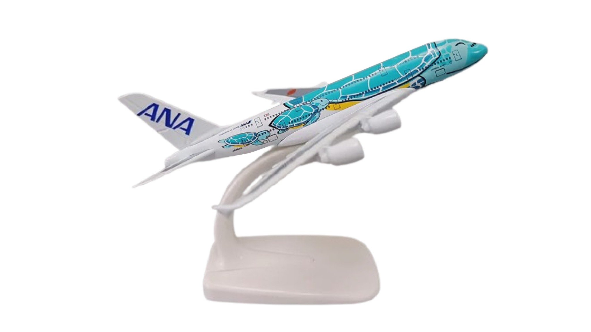  Mô hình máy bay ANA Green Turtle Kai A380 có đế 16cm MB16209 