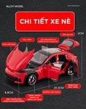  Mô hình xe Ferrari Purosangue full open-full kính- đánh lái được tỉ lệ 1:24 Jiaye model VB24425 