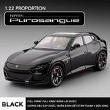  Mô hình xe Ferrari Purosangue full open-full kính- đánh lái được tỉ lệ 1:24 Jiaye model VB24425 