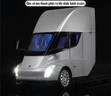  Mô hình xe đầu kéo Tesla Semi Truck full open, có phụ kiện đi kèm tỉ lệ 1:24 XHD Model OT24069 