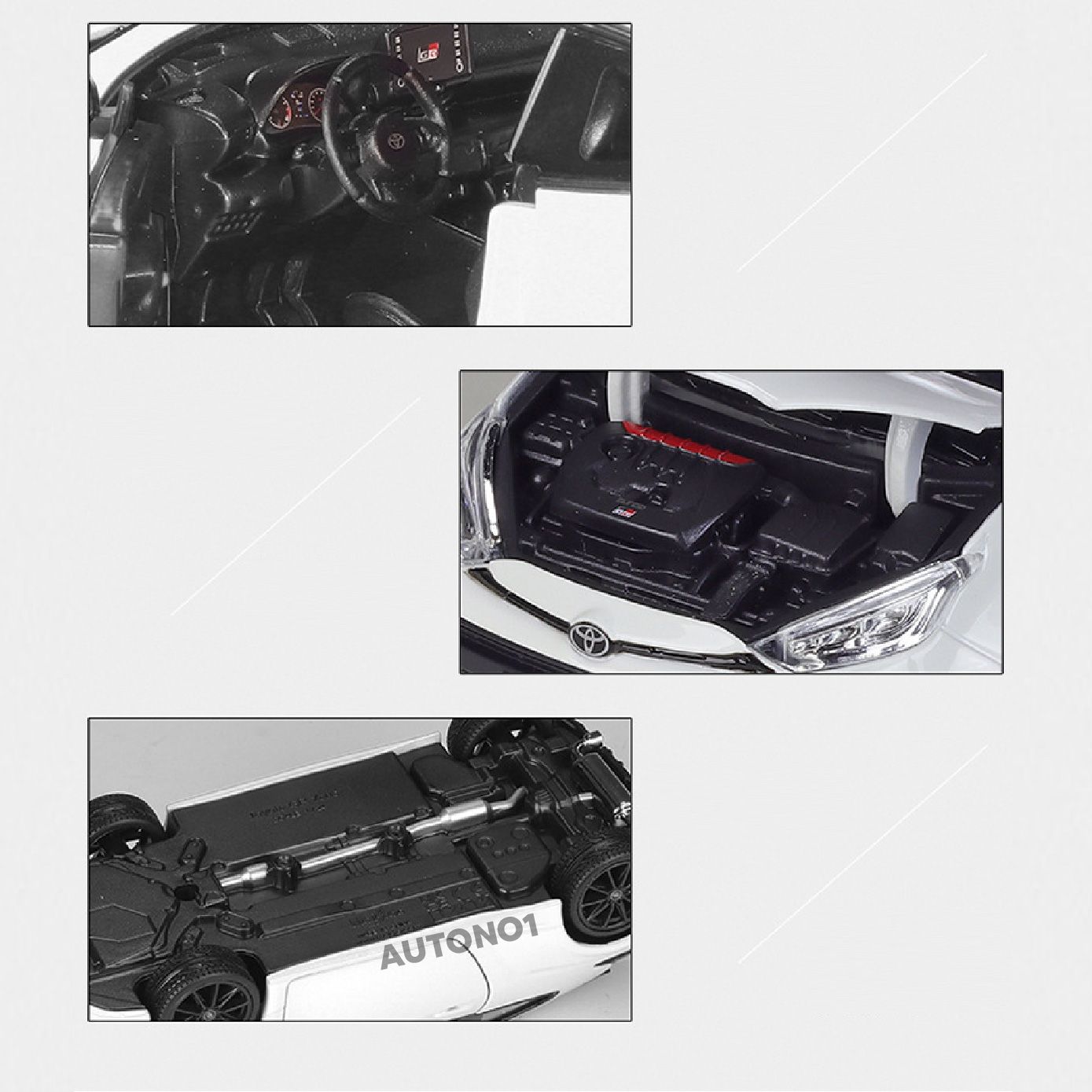  Mô hình xe Toyota Yaris GR tỉ lệ 1:24 Maisto OT556 