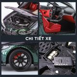  Mô hình xe BMW M4 2024 full open - đánh lái - có đèn - âm thanh full kính tỉ lệ 1:24 Alloy model OT573 