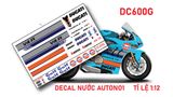  Decal nước độ Ducati Panigale V4S Gulf - Decal fullface Gulf Ducati tỉ lệ 1:12 Autono1 DC600g 