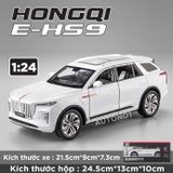  Mô hình xe Hongqi\Hồng Kỳ E-HS9 full open có đèn có âm thanh tỉ lệ 1:24 Chezhi OT439 
