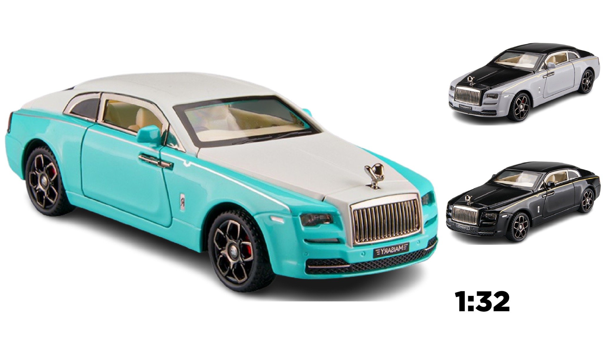  Mô hình xe Roll Royce Phantom Mansory v12 2022 1:32 Double Horses 8106 