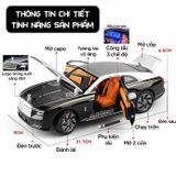  Mô hình xe Rolls Royce Spectre full open - có đèn - âm thanh tỉ lệ 1:24 Chezhi OT533 