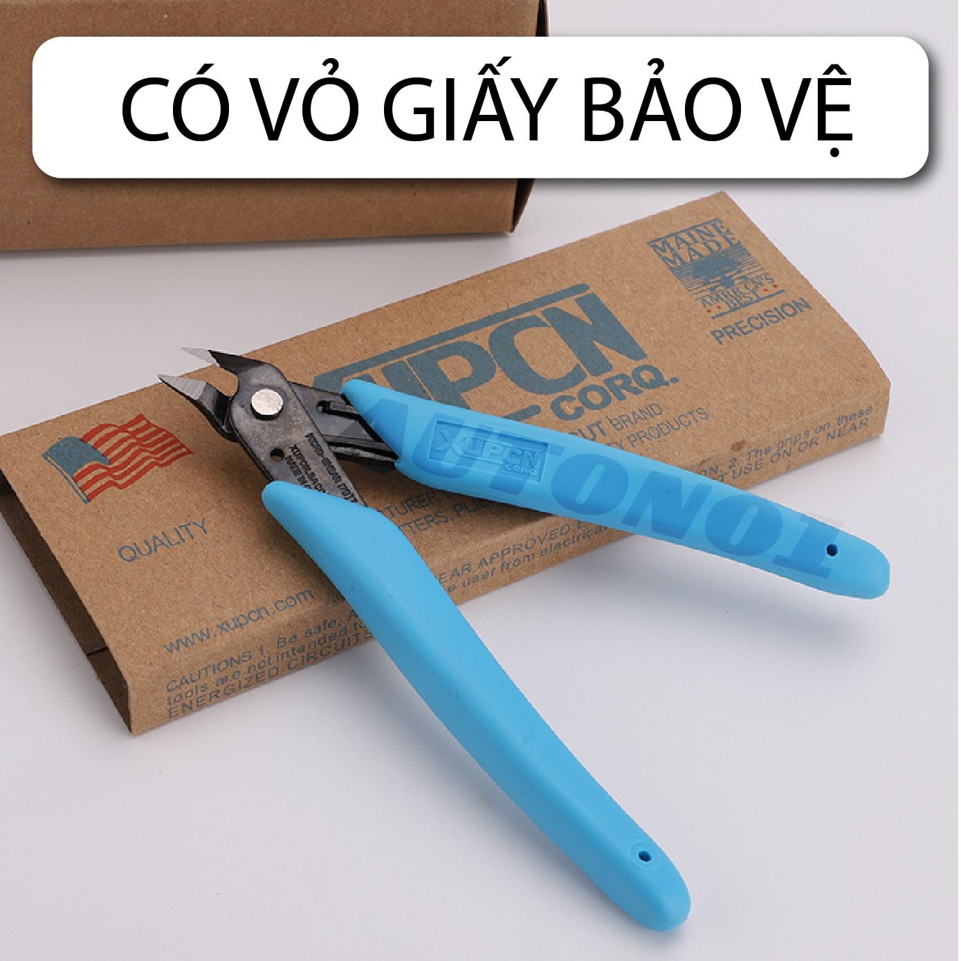  Kềm cắt mô hình 2 lưỡi cao cấp Xuron 