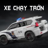  Mô hình xe Toyota Prado police có đèn có âm thanh tỉ lệ 1:24 Alloy OT429 