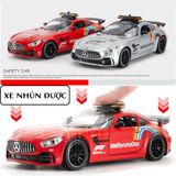  Mô hình xe dẫn đoàn đua F1 Mercedes Benz AMG GTR Safety car - full open - đánh lái - đèn - âm thanh tỉ lệ 1:24 Chezhi model OT600 