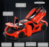  Mô hình xe Koenigsegg Jesko full open có đèn âm thanh tỉ lệ 1:32 Alloy model OT32044 
