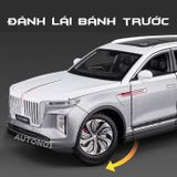  Mô hình xe Hongqi\Hồng Kỳ E-HS9 full open có đèn có âm thanh tỉ lệ 1:24 Chezhi OT439 