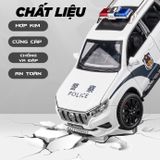  Mô hình xe Toyota Prado police có đèn có âm thanh tỉ lệ 1:24 Alloy OT429 