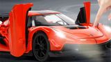 Mô hình xe Koenigsegg Jesko full open có đèn âm thanh tỉ lệ 1:32 Alloy model OT32044 