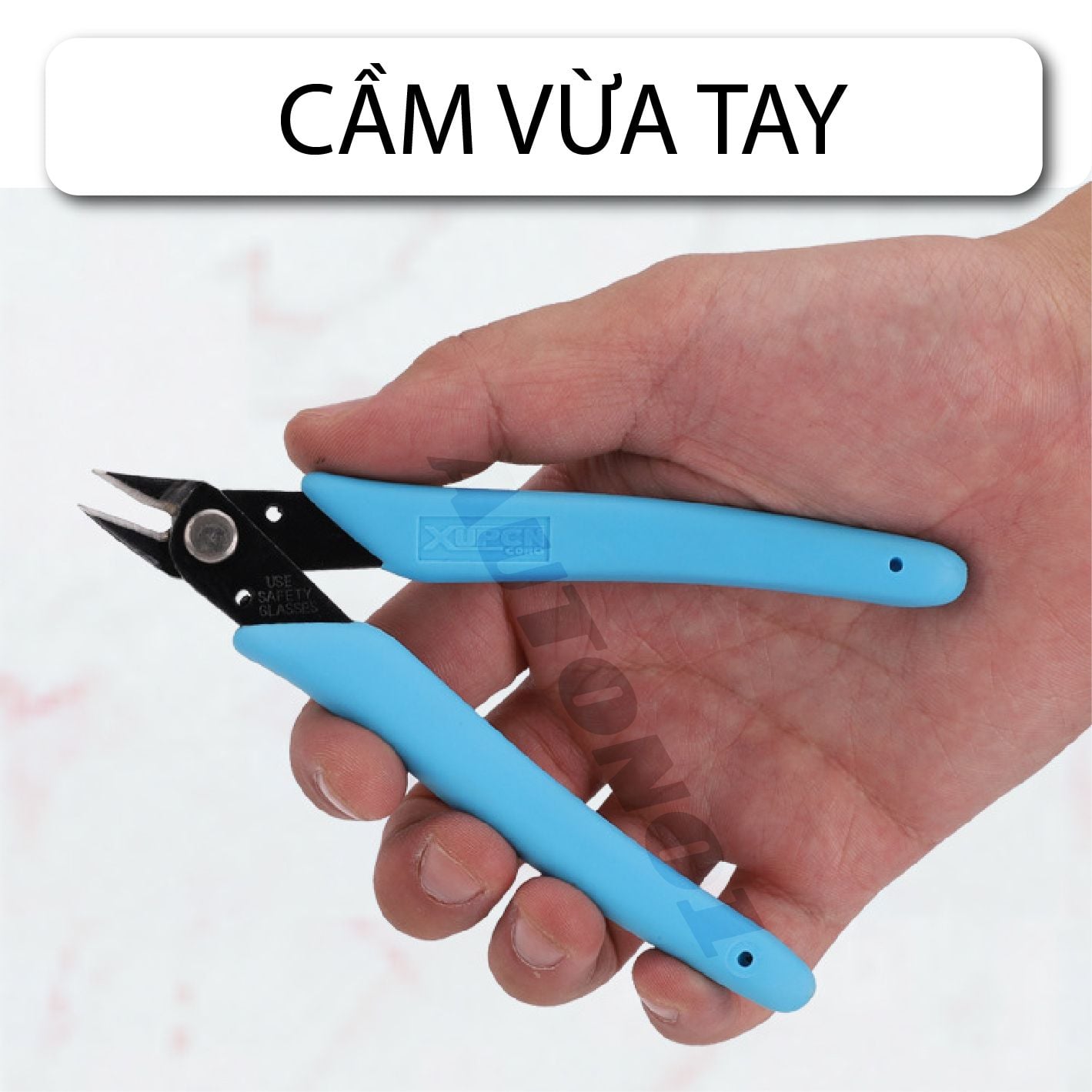  Kềm cắt mô hình 2 lưỡi cao cấp Xuron 