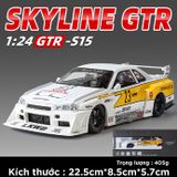  Xe ô tô mô hình bằng hợp kim và nhựa Nis S15 tỉ lệ 1:24 Jinlifang OT532 