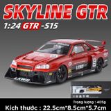 Xe ô tô mô hình bằng hợp kim và nhựa Nis S15 tỉ lệ 1:24 Jinlifang OT532 