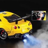  Xe ô tô mô hình bằng hợp kim và nhựa Nis GTR R35 Racing  tỉ lệ 1:24 Chezhi 1901-412 