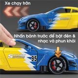  Xe ô tô mô hình bằng hợp kim và nhựa Nis GTR R35 Racing  tỉ lệ 1:24 Chezhi 1901-412 