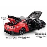  Xe ô tô mô hình bằng hợp kim và nhựa Nis GTR R35 Racing  tỉ lệ 1:24 Chezhi 1901-412 