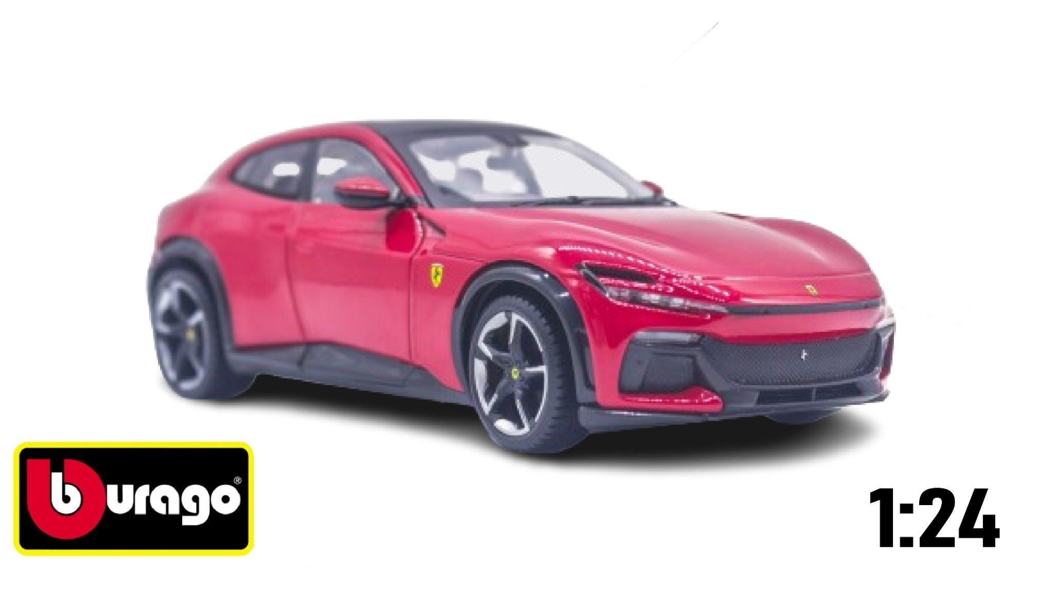  Mô hình xe Ferrari purosangue SUV full kính có đế 1:25 Bburago OT320 