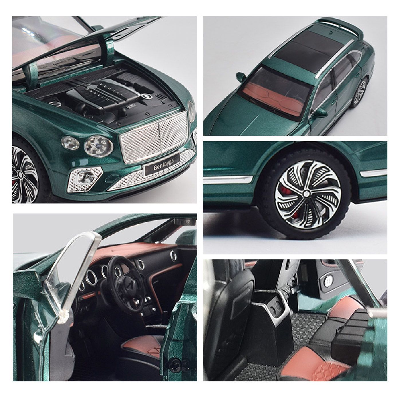  Mô hình xe Bentley Bentayga 2020 đánh lái được tỉ lệ 1:24 Newao OT457 