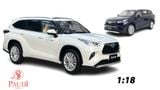  Mô hình xe Toyota Highlander 2021 1:18 Paudi 8067 