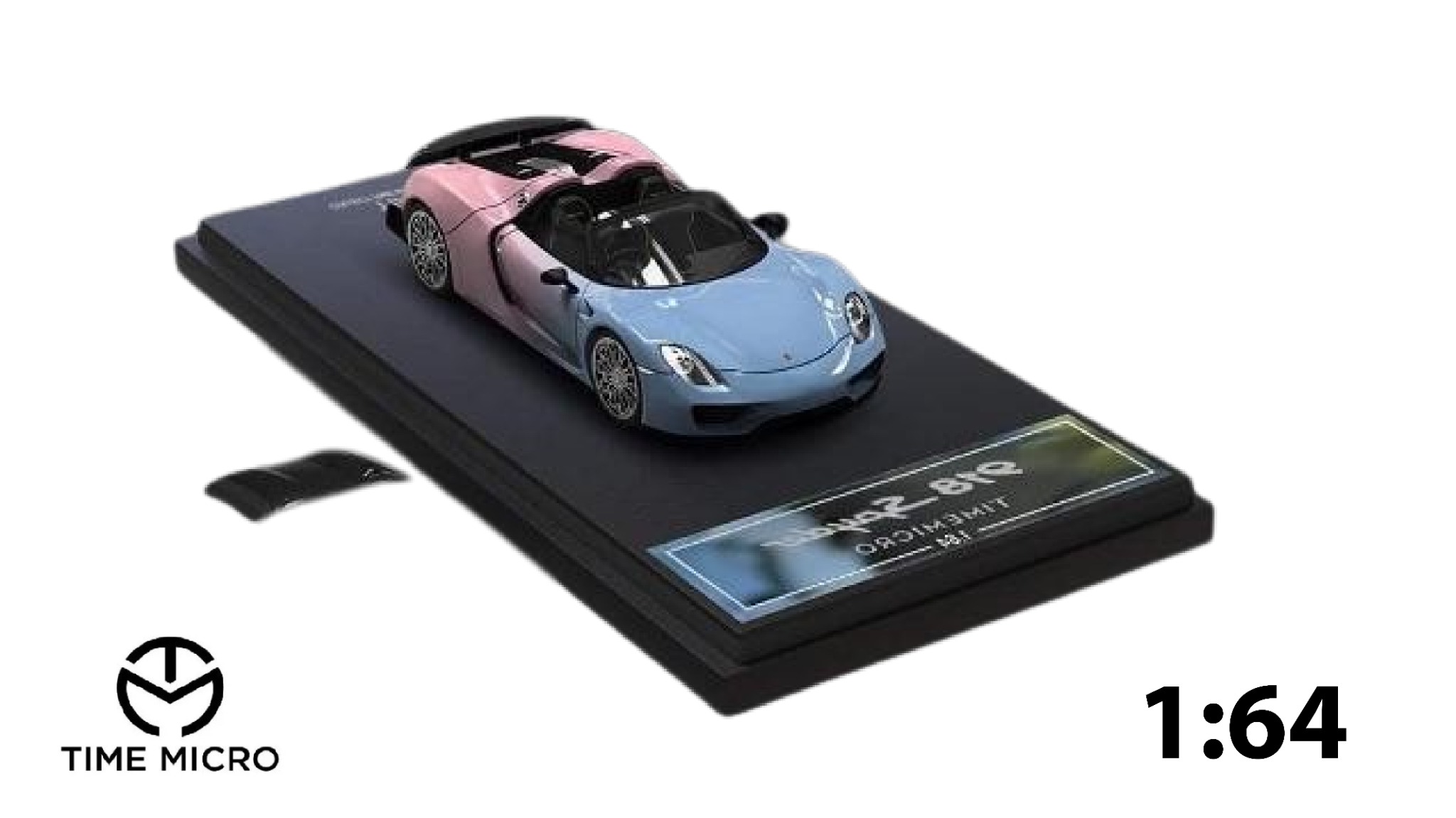  Mô hình xe Porsche 918 Spyder Blue-pink Gradient Time micro TM643515 