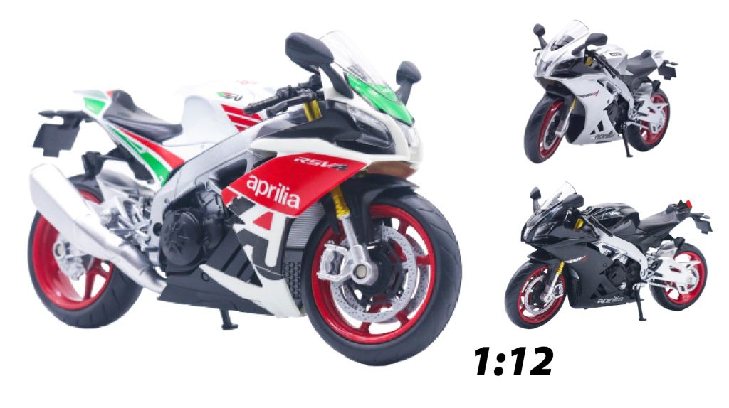 MÔ HÌNH XE APRILIA RSV4 1:12 ALLOY MODEL 8030