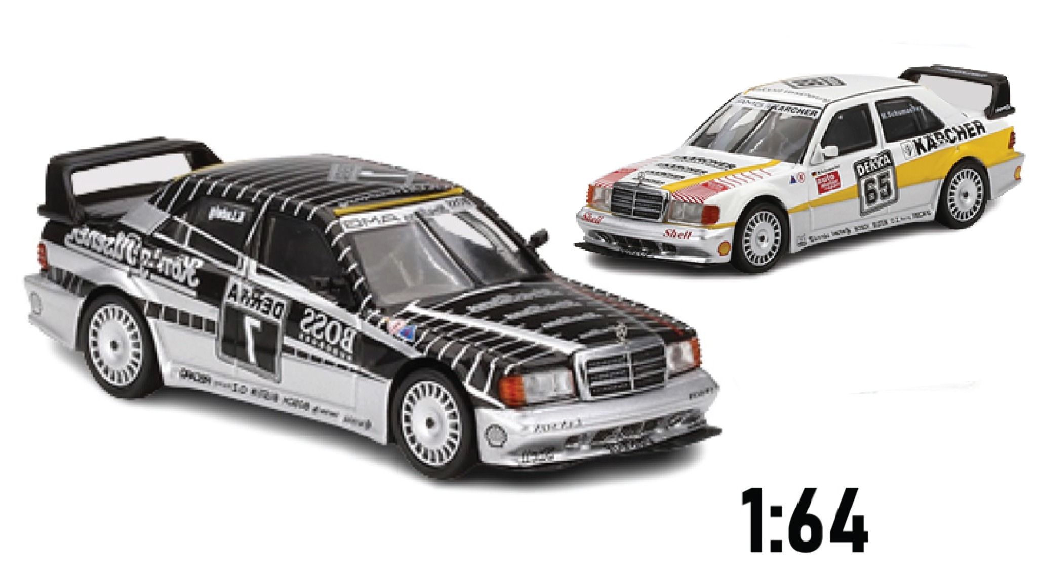 Mercedes Benz 190 EVO II Solido 118  Black  