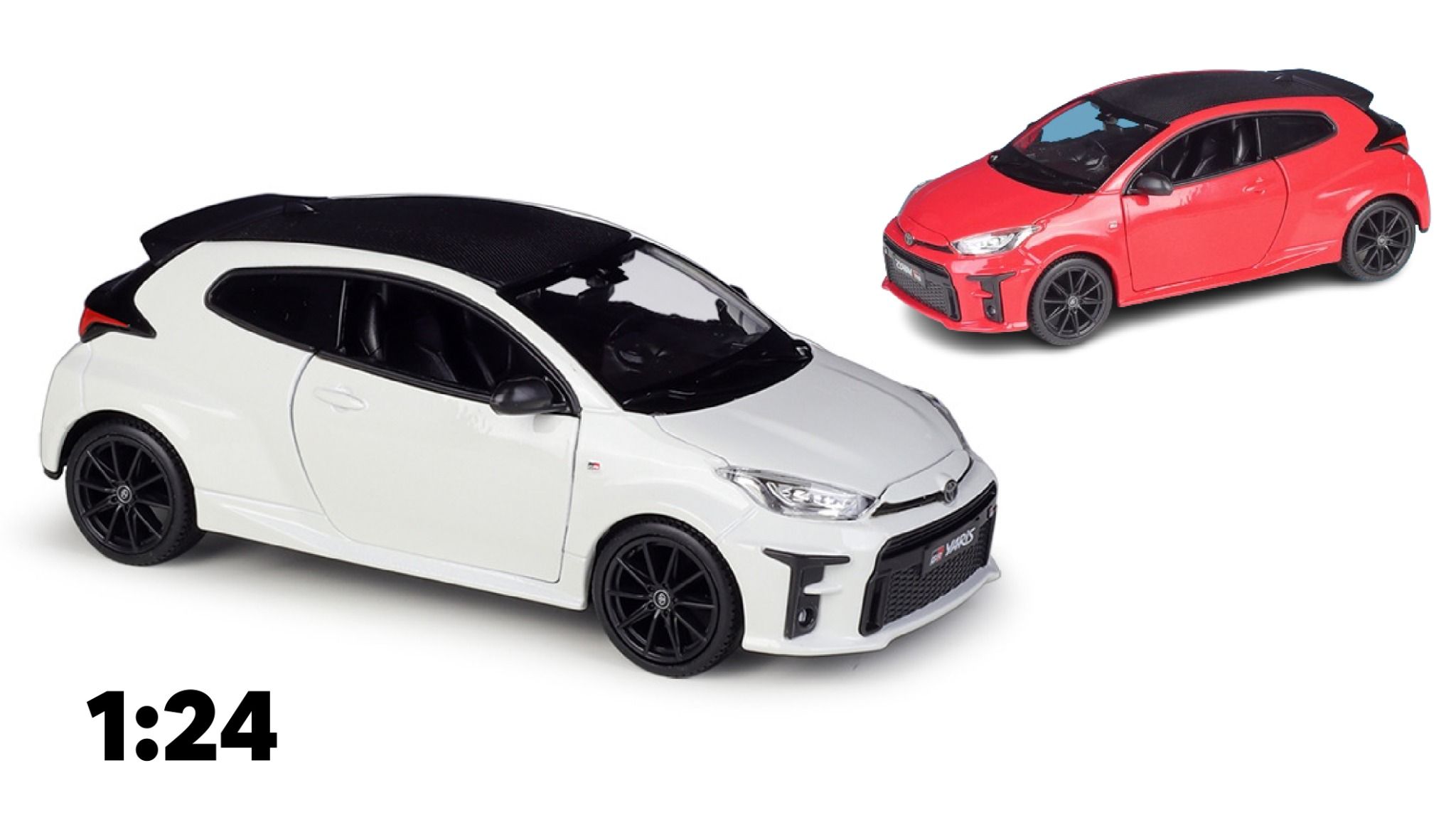  Mô hình xe Toyota Yaris GR tỉ lệ 1:24 Maisto OT556 
