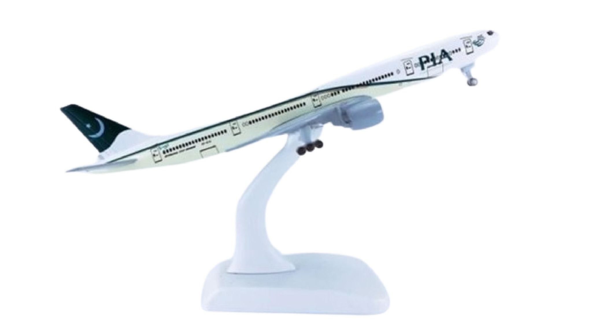  Mô hình máy bay Pakistan PIA Airlines Boeing B777 kích thước 20cm MB20079 