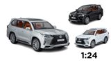  Mô hình xe ô tô Toyota Lexus LX570 có âm thanh - đèn tỉ lệ 1:24 Alloy model OT349 