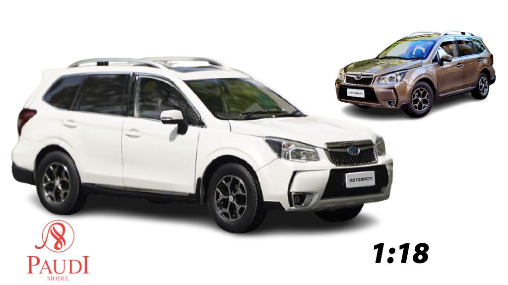 MÔ HÌNH XE SUBARU FORESTER 2021 1:18 PAUDI 8066