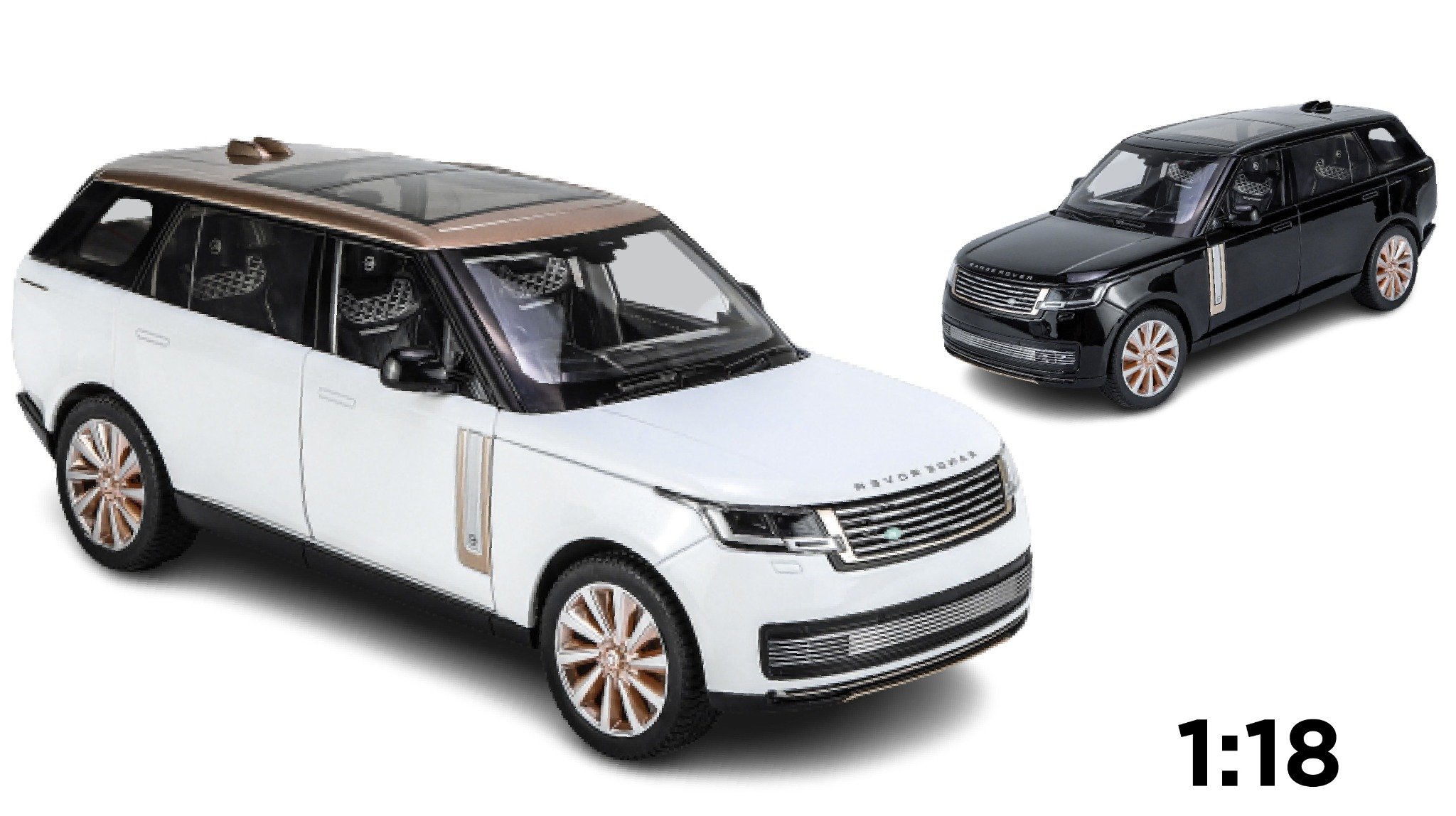  Mô hình xe ô tô Land Rover Range Rover SV Autobiography 2022 tỉ lệ 1:18 Alloy model OT166 