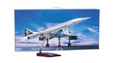  Mô hình máy bay phản lực siêu thanh Concorde Singarpore/British Airline 47cm 1:125 có đèn led tự động theo tiếng vỗ tay hoặc chạm MB47013 