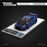  Mô hình xe ô tô Nissan GT R35 3.0 Fast & Furious 6 Brian's Limited 499 pcs tỉ lệ 1:64 Mini Station 