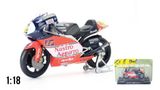  Mô hình xe mô tô GP Aprilla RSW250 1997 có đế tỉ lệ 1:18 Leo models 8172A 