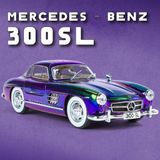  Mô hình xe Mercedes - Benz 300SL full open - có âm thanh - đèn - đánh lái tỉ lệ 1:24 Jinlifiang OT24023 
