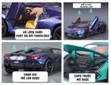  Mô hình Lamborghini Revuelto Hybrid có đèn-đánh lái được-mở full cửa-full kính tỉ lệ 1:24 Alloy Model OT418 