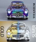  Mô hình xe Mercedes - Benz 300SL full open - có âm thanh - đèn - đánh lái tỉ lệ 1:24 Jinlifiang OT24023 