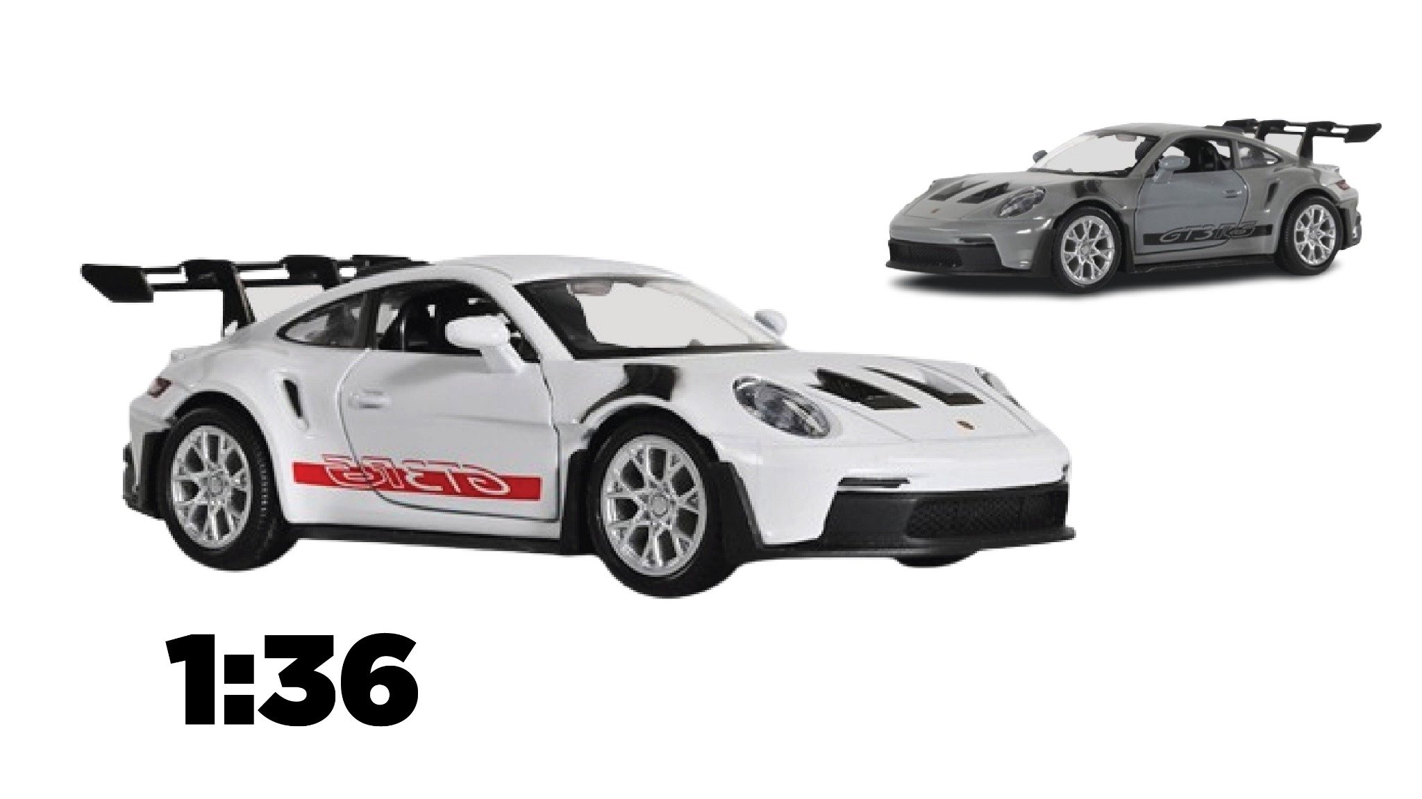  Mô hình xe Porsche 911 (992) GT3 RS tỉ lệ 1:36 Scale Model OT452 