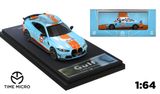  Mô hình xe BMW M4 Gulf, Pink Pig box camping tỉ lệ 1:64 Time micro 