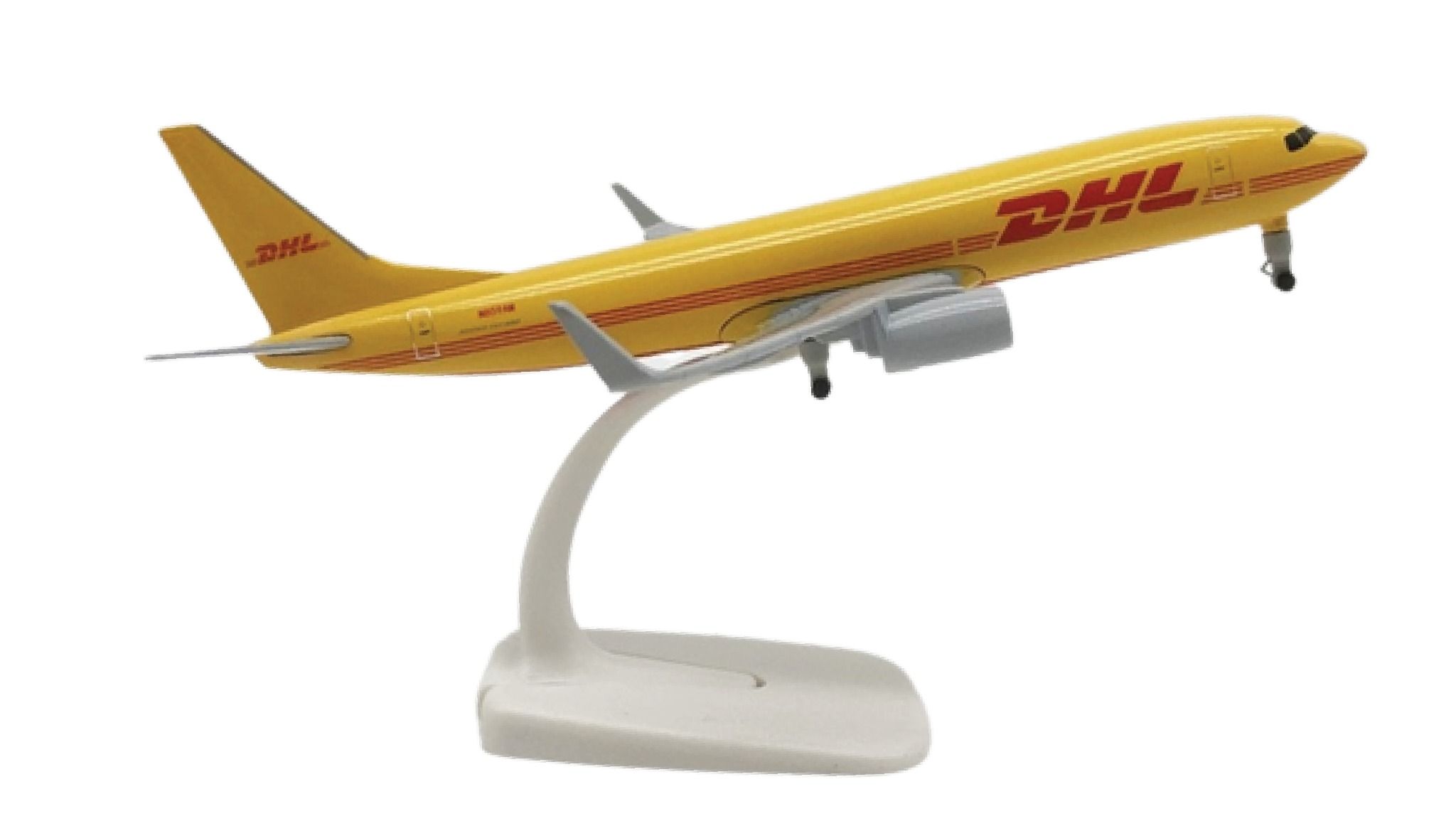  Mô hình máy bay DHL Airlines Boeing B737-800 N859AM 20cm MB20020 