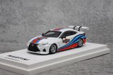  Mô hình xe Lexus Martini Racing white tỉ lệ 1:64 TM641811 Time micro 