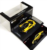  Mô hình xe Bugatti Divo yellow Bburago x Time micro tỉ lệ 1:64 TM640906 