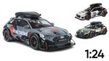  Mô hình xe đua Audi RS6 DTM 56 box camping full open tỉ lệ 1:24 Chezhi OT025 