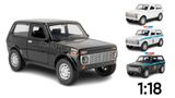  Mô hình xe Lada Niva full open , có đèn và âm thanh tỉ lệ 1:18 Alloy Model OT396 